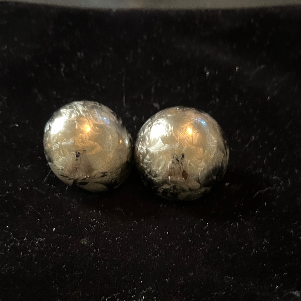 Elegant Silver Stud Earrings